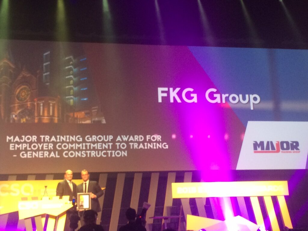 FKG Group Wins Construction Skills Qld Awards