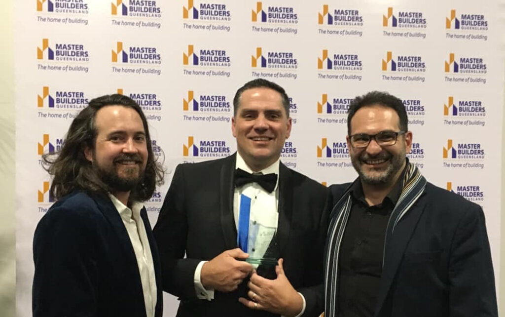 Two wins for the FKG Group at the Master Builders Brisbane Housing and Construction Awards evening
