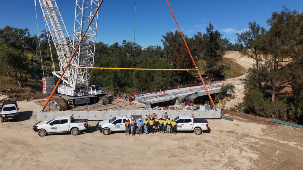 Big Lifts Out in the Bush