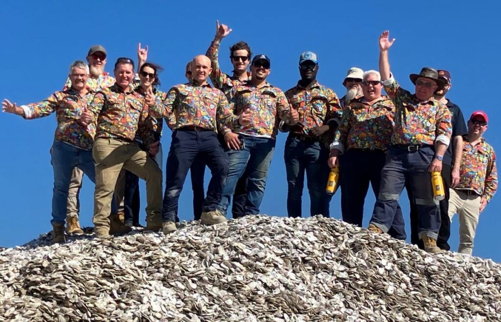 FKG Teams Up with OzFish to Restore Oyster Reefs